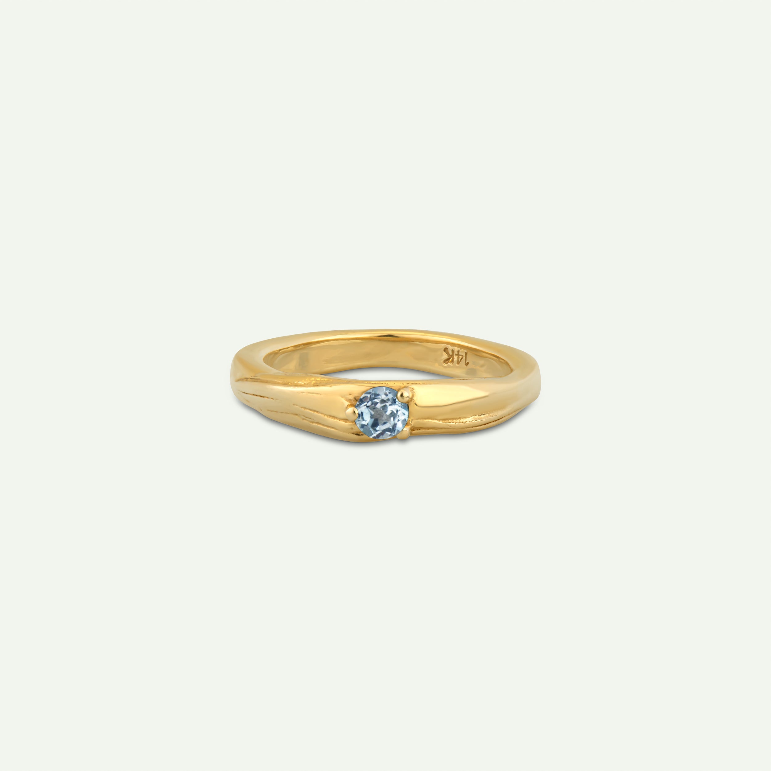 Aqua Whisper Ring